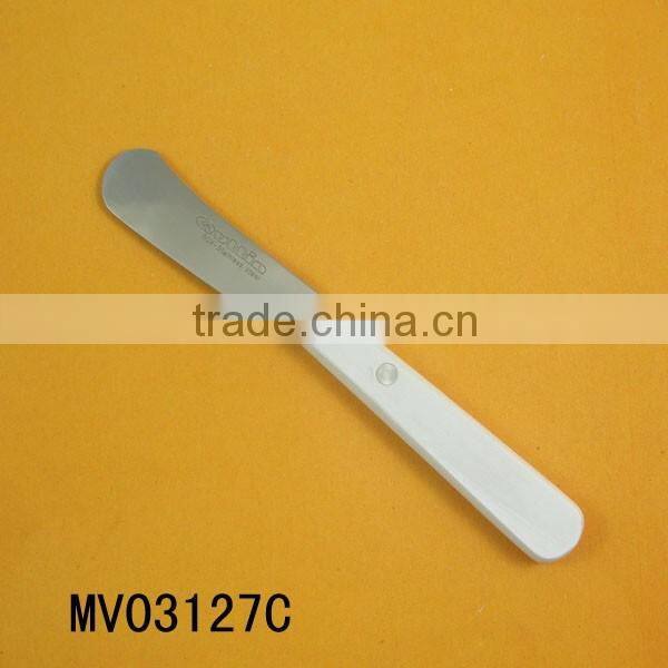 USEFUL KITCHEN TOOL, BUTTER KNIFE WITH WHITE HANDLE