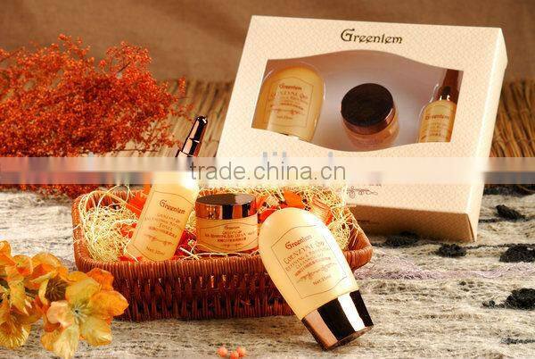 natural skin care private label traveral set