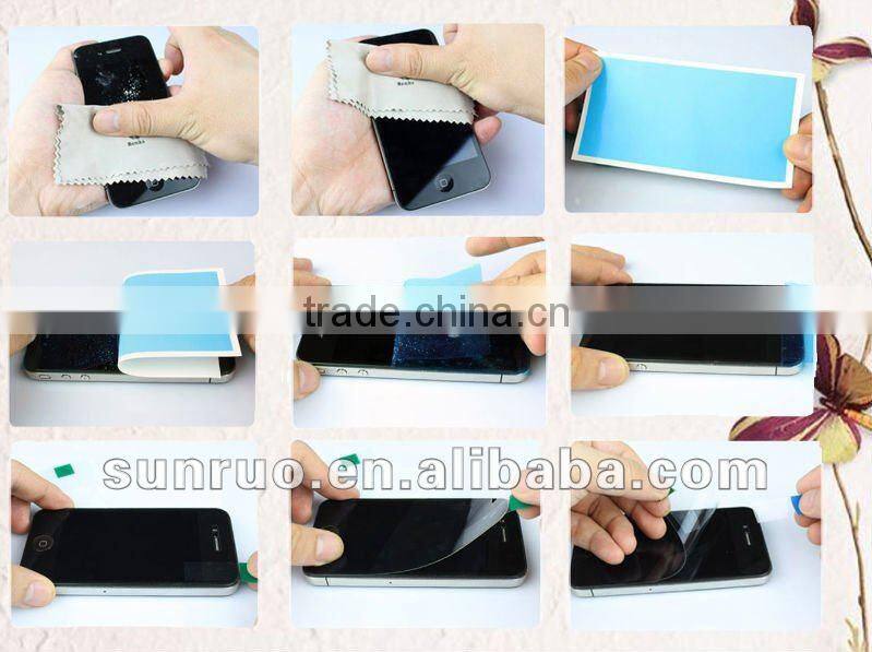 Matte screen protector in consumer electronics for mobile phones