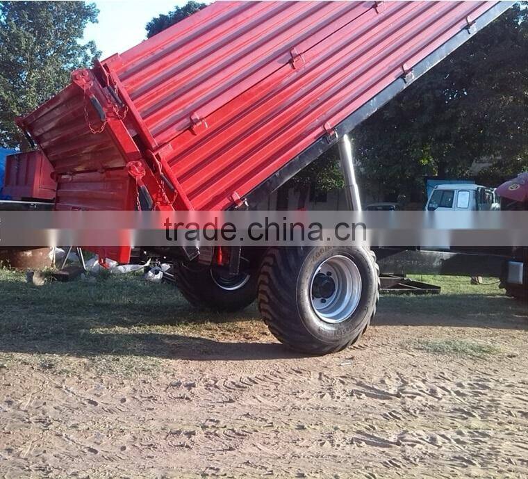 Factory supply 7CX-5T 5 Ton Tipping Farm trailer in Cheap price