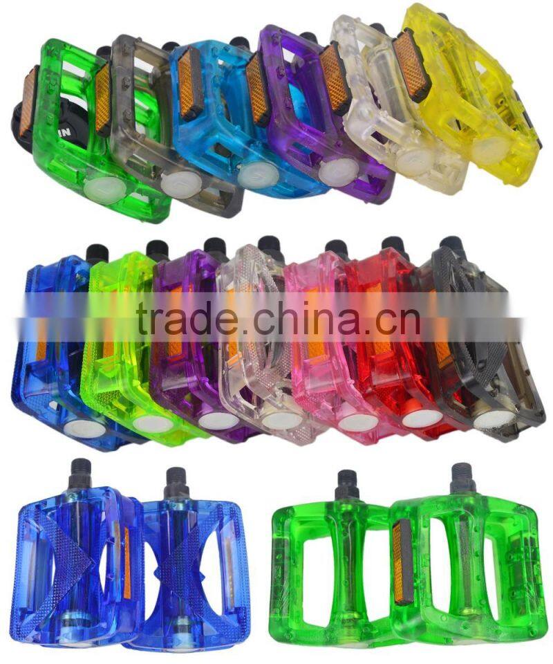 hot sale high quality wholesale price durable aluminum alloy leather bicycle Pedals bicycle parts