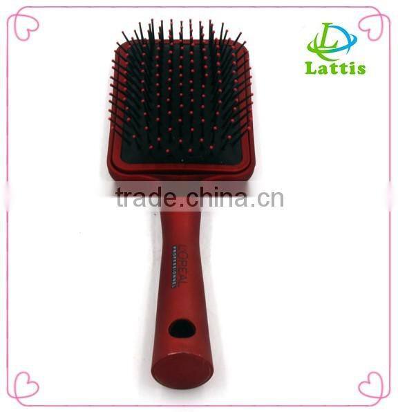 Plastic Flexible hair brush Beautiful Star Electric Hair Straightener Comb Brush