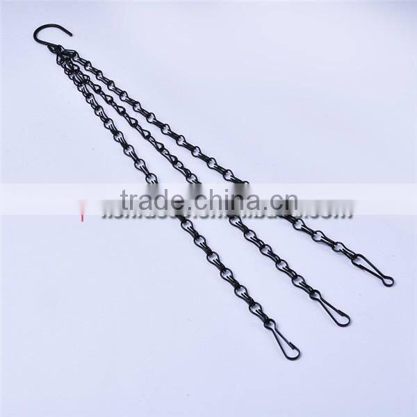 High Quality Wrought Thick Iron Chain For Flower Basket