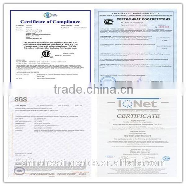 ce certification save energy underground heating system & cable