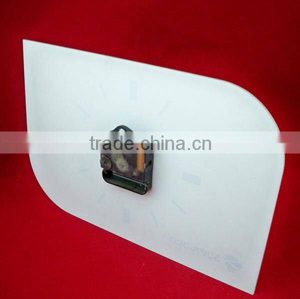 round acrylic wall clock