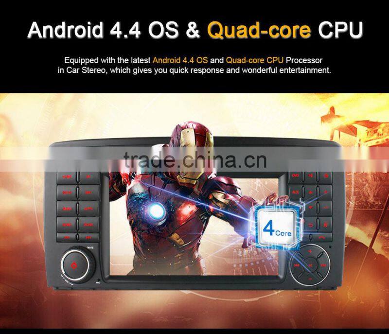 Ownice C300 quad core dvd multimedia For Mercedes Benz R Class R350 support Bluetooth stereo steering wheel control