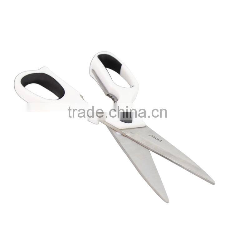Rubber soft handle scissors 8 inch hot sale kitchen Stainless Steel Scissors