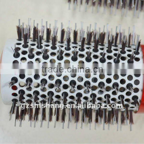 boar bristle hair brush;rotating hairbrush