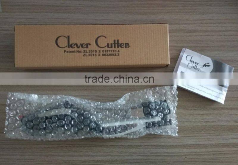 2016 new 2 in 1 smart cutter/clever cutter/baby food cutter/2 in 1 kitchen knife/kitchen set