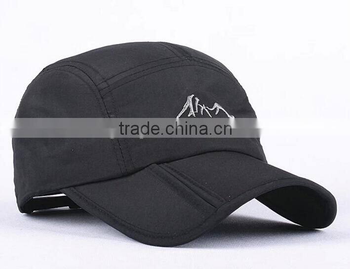 100% polyester Dry Fit embroidery foldable sun hats