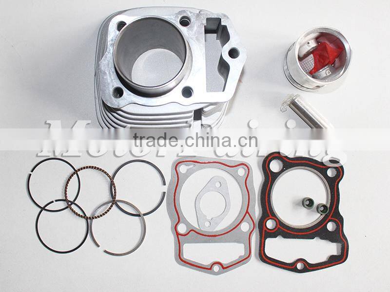 Aluminum Alloy Motorcycle Cylinder Kits with Gasket set for FXD 125 56.5mm motorcycle part