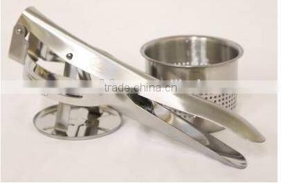 2016 New Product Wholesale High Quality Kitchen potato Factory / Promotional Safety Food Grade Potato Stainless Steel Masher