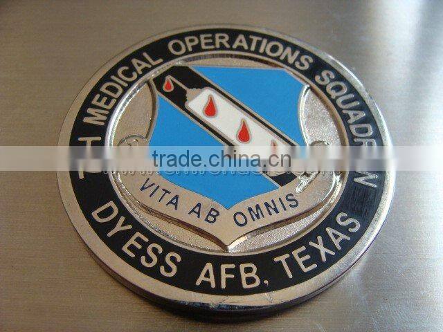 Best selling enamel metal coin