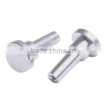 Customized High Quality Nonstandard Precision flat head hollow metal push rivet