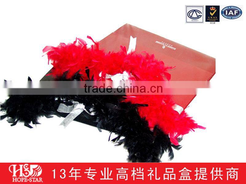 Transparent window natural kraft paper box