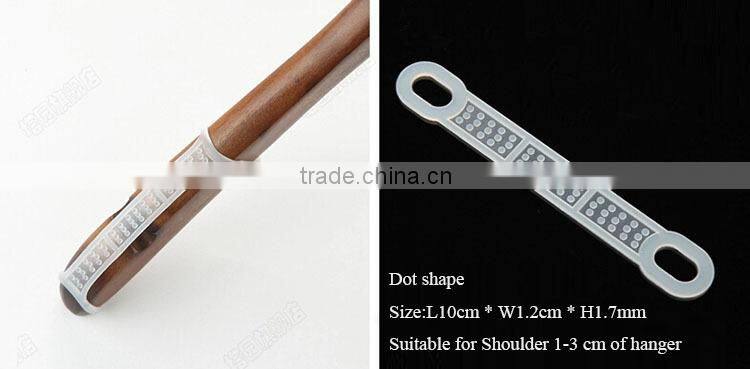 Silicone Anti-slip Rubber for Hanger,Flexible Plastic Antiskid Stopper, Hanger Accessories