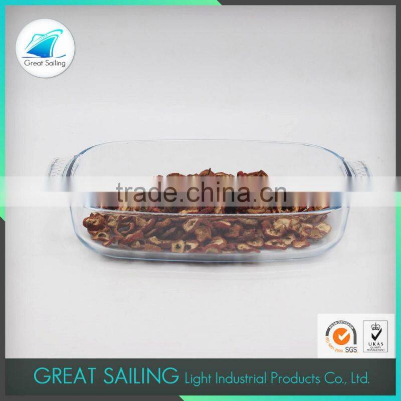 Food Safe High Borosilicate Glass Bakeware