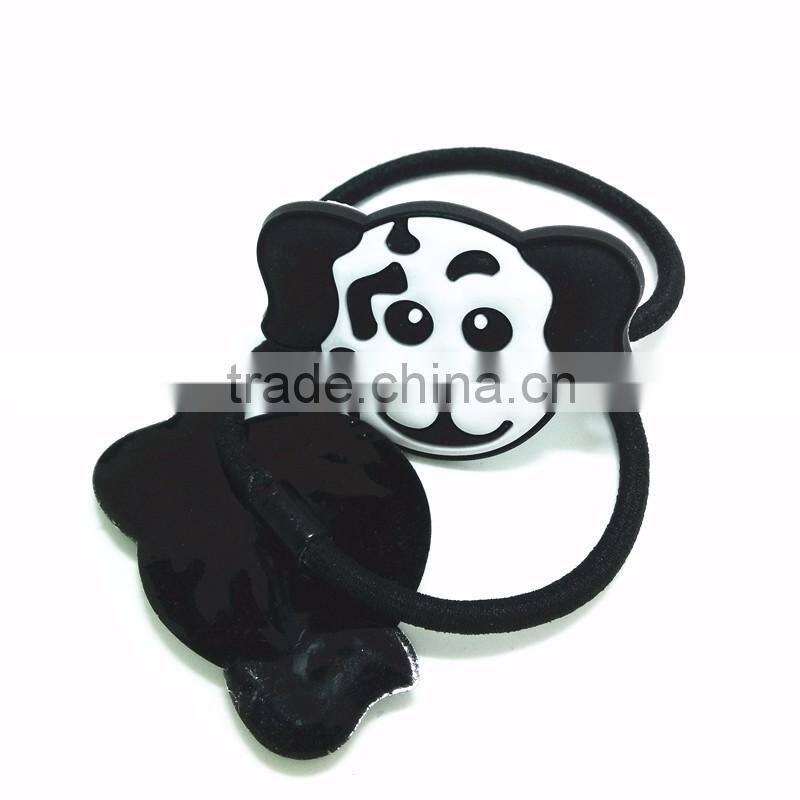 Animal Shaped Hair rubber Bands Wholesale Girls PVC Elastic Hair ties