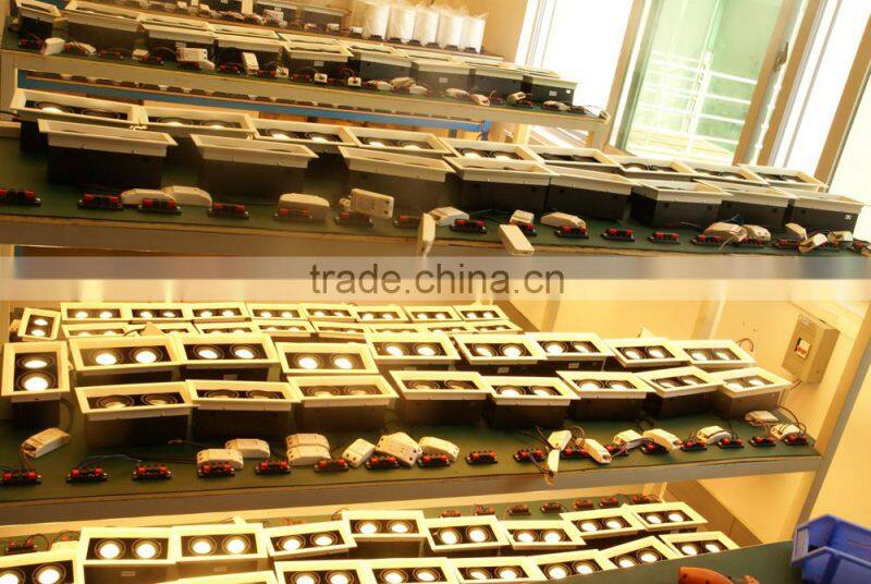 Round design with rotation and gimbal housing 20W 30w dimmable led downlight ajustable led downlights black