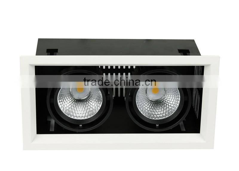 2016 New design led Grille lights 2*18W have CE,FCC, ROSH