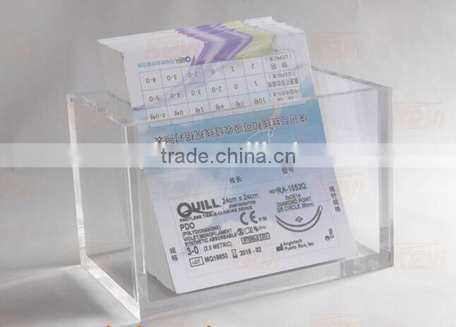 acrylic card brochure holder