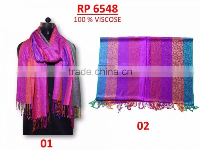 NEW FANCY VISCOSE FINE QUALITY SCARF SHAWL STOLE