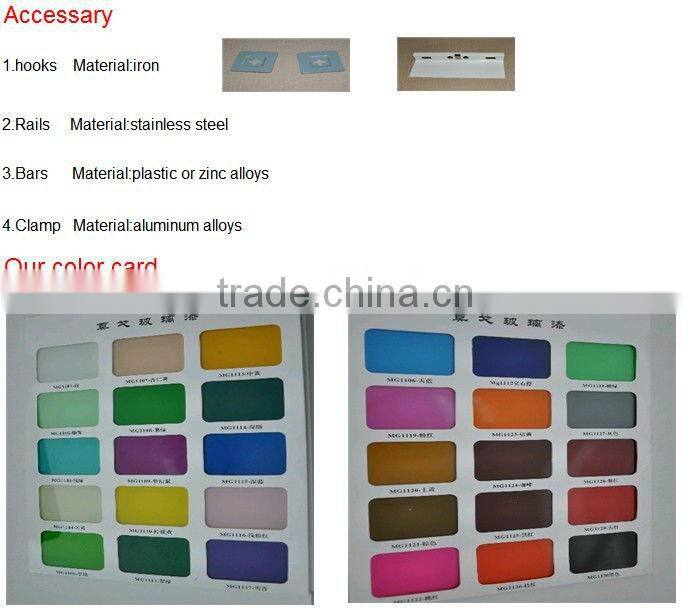 2016 4mm+4mm fashional frameless double layer wall mounted mirror/silver mirror/shelf light promotion mirror