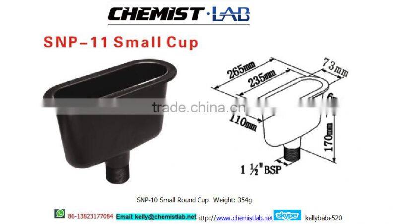 Chemical Resistant Plastic Bottle Trap for Sink