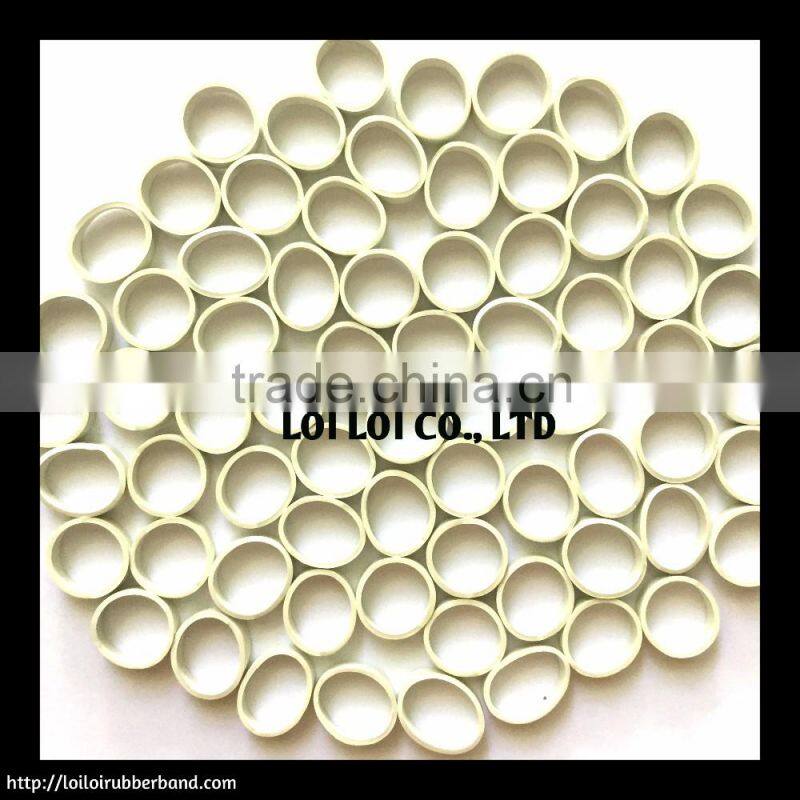 White Eco-friendly Natural Rubber Band / Elastic and Unbreakable bands