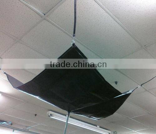 13 oz. Flame Retardant Laminated Polyester Drain Tarp 5 ft. X 5 ft. Heavy Duty Drain Tarp - Flame Retardant Drain Tarp