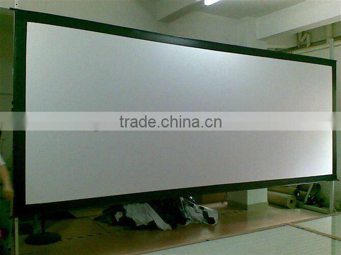 OEM home theater motorised projection screen with lower price