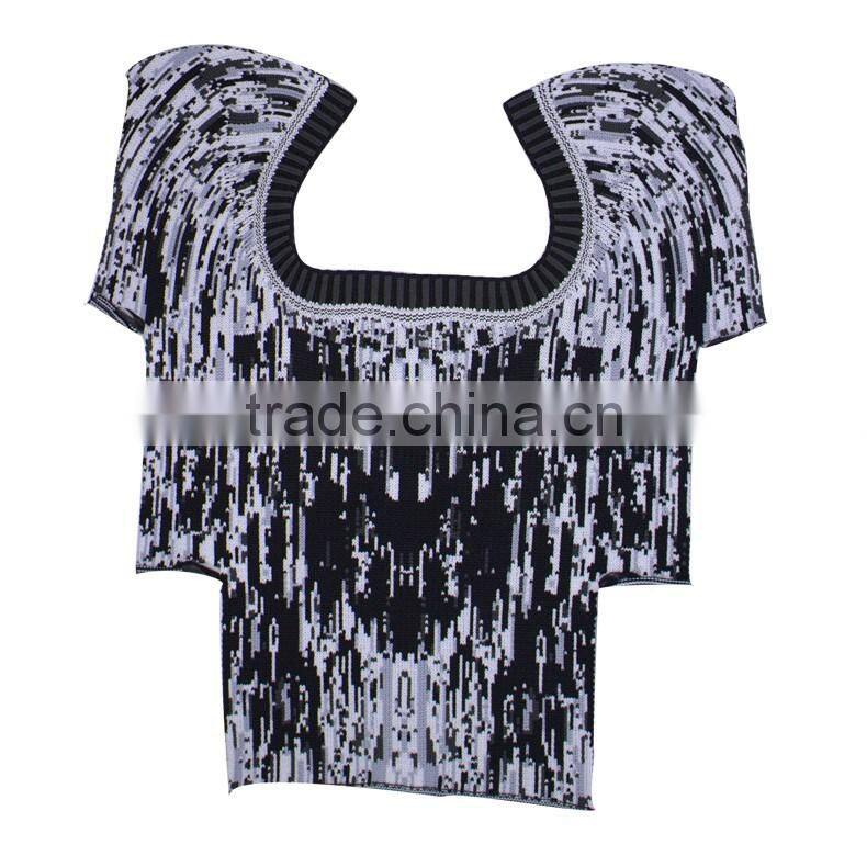 fashion fabric shoes upper flyknit vamp shoes upper