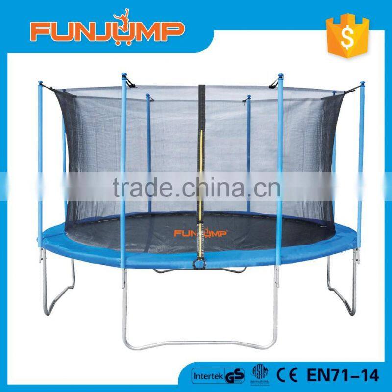 FUMJUMP2016 CE GS certificate inside ensousure rebounder 13ft adult outdoor trampoline bed