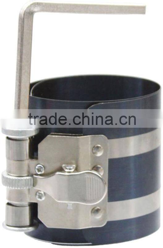 Piston ring compressor