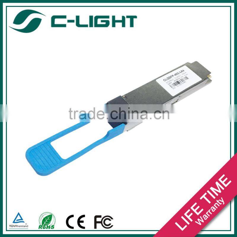 OEM&ODM Factory Supply industrial optical transceiver QSFP+ LR4 40G Ethernet/ Infiniband QDR, DDR and SDR/Data Center Products
