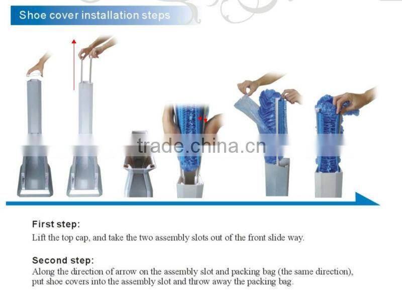 Blue Pp Nonwoven Shoe Cover For Shoe Cover Dispenser