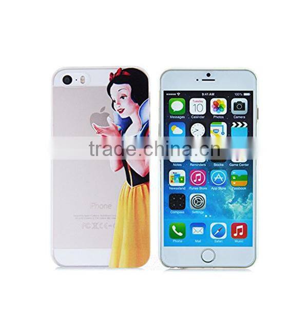 3d printing mobile phone case, Princess Eating Little Mermaid Holding Logo case for iphone 6 /6 plus