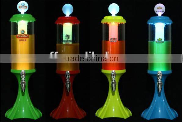 3L cold ice tube beer tower/beer drink dispenser