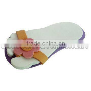 Customized foot shaped notepad