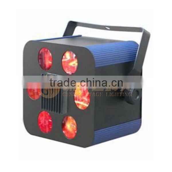 2016 Colorful Mini Six Eyes Multi-beam LED stage effect lighting