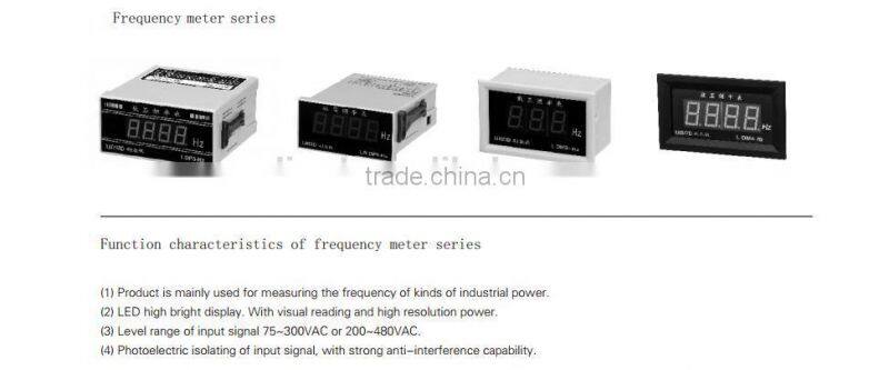 72*36mm three and a half panel AC LED digital voltage meter LDP6-AV