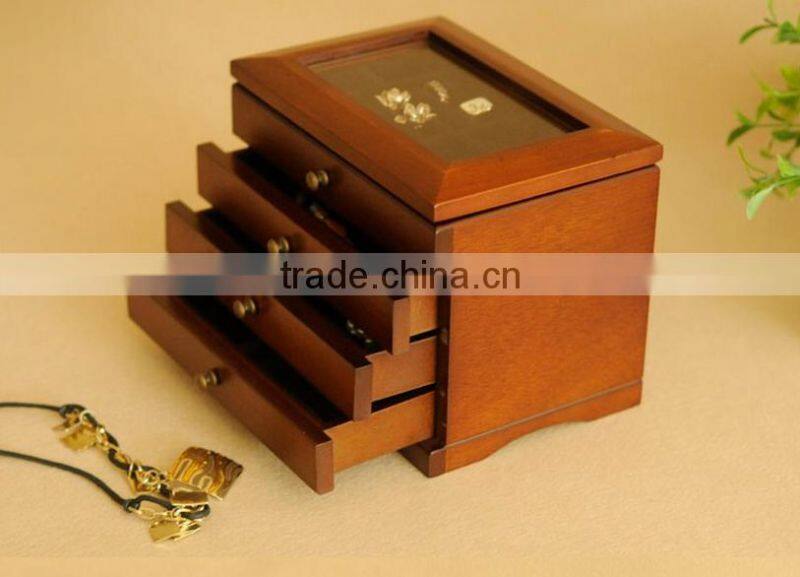 China custom logo printed cardboard paper jewelry box wholesale