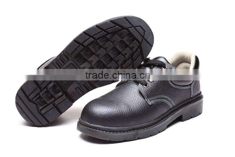 Safety shoes cheap cement safety shoes embossed leather