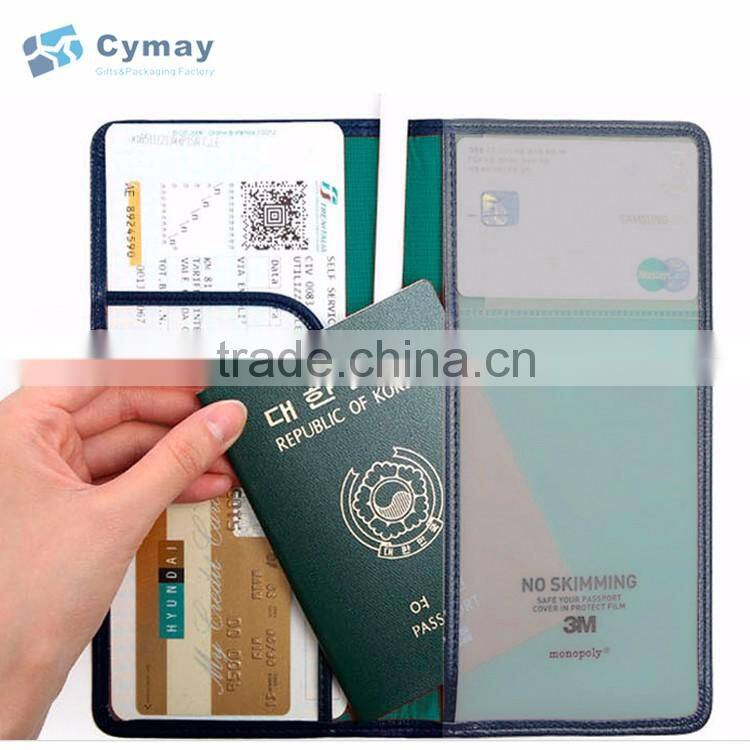 Custom cheap leather passport holder passport holder wholesale