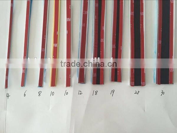 A variety of size PVC rubber car decoration strip line made in China