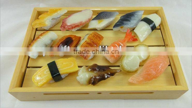 The fake Japanese sushi rice of keychain /Simulation model of food items of fridge magnet