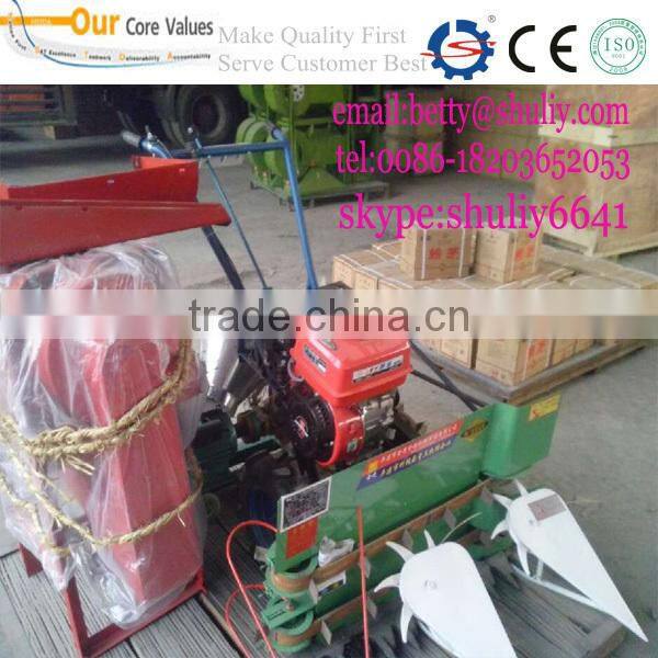 High efficiency rice reaper machine/rice harvester with low price for sale