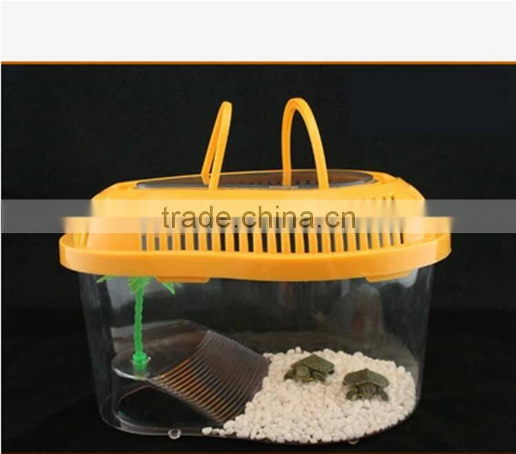 sell well plastic fish tank/turtle tank/turtle bowl/terrarium
