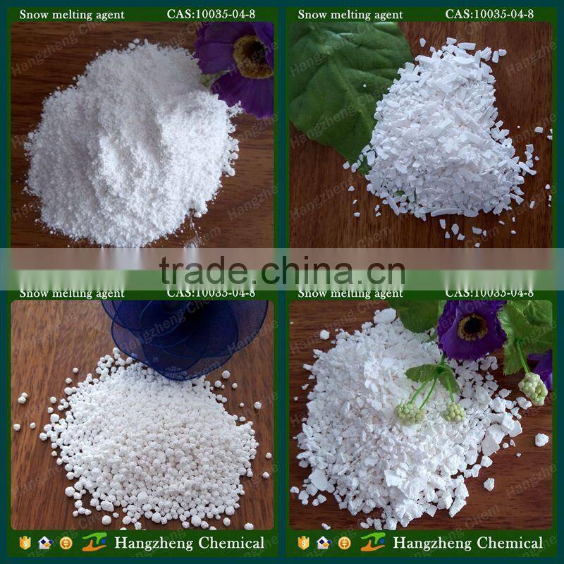 Calcium Chloride CaCl2 snow melting agent 94% 74%