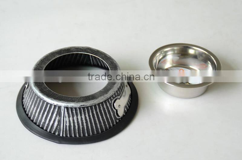 OEM round rubber ring stainless steel pet bowl antiskid